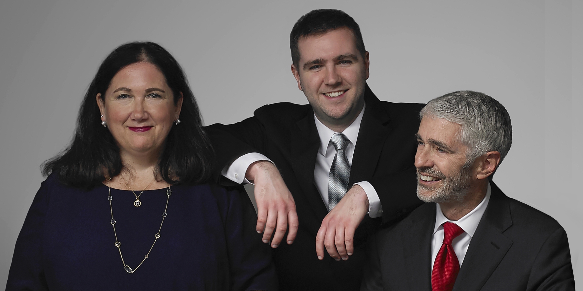 From left to right: Barbara Scrooc, Colin Wells, Jeffrey Wells